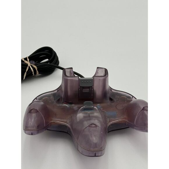 Nintendo N64 Clear Atomic purple Controller OEM Funtastic Loose Stick Tested - Picture 6 of 7